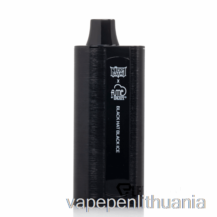 Nicky Jam X Fume 10000 Vienkartinė Juoda Kepurė Black Ice Vape Skystis
